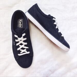 Keds Blue Maven Lace-Up Fashion Sneakers